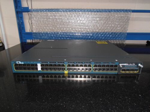 Cisco Ws-C3560X-48T-S 48 Port Gig Switch C3Kx-Nm-10G  2 C3Kx-Pwr-350Wac Ipserv.