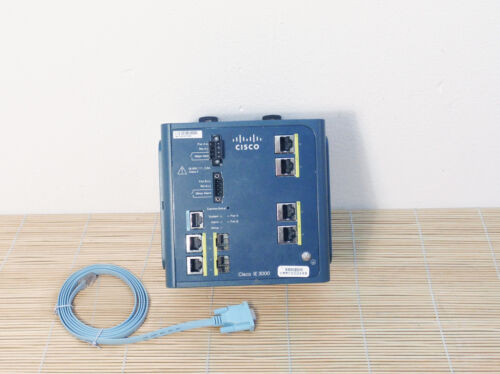Cisco Ie-3000-4Tc Industrial Eth Switch 4 Ethernet 10/100 With Pwr-Ie3000-Cnct-