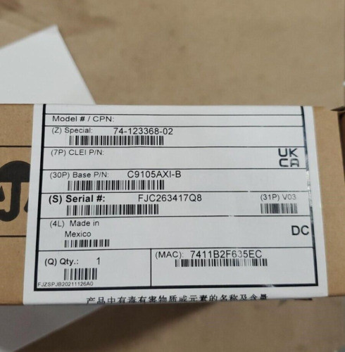 C9105Axi-B Cisco 9105I Indoor Wifi6 Wireless Access Point *Lot Of 100*