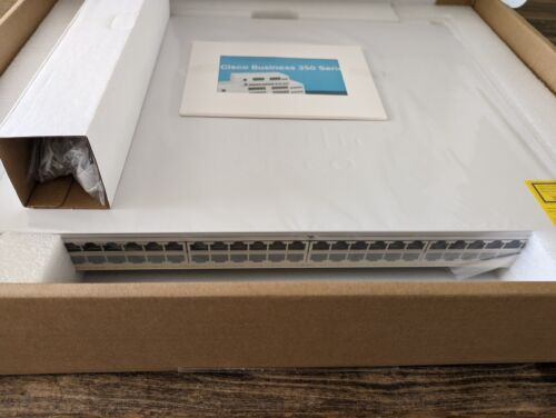 Cbs350-48Fp-4G Cisco Business 350 Managed Switch, 48 Port Gigabit Poe *New*