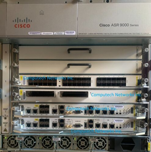 Cisco Asr-9006-Ac-V2 2X A9K-Rsp880-Se, A9K-2X100Ge-Se, A9K-36X10Ge-Se