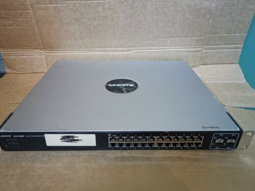 Cisco Linksys Sge2000 24-Port 10/100/1000 Gigabit Switch With 2X Mgbsx1