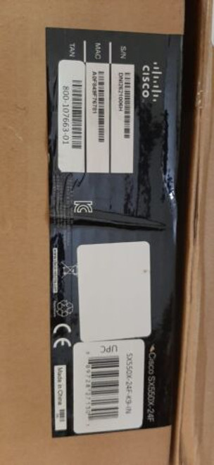 New Box Packed Cisco Sx550X-24F 24 Ports Sfp  10G  Switch