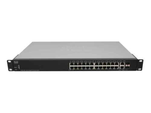 Cisco Switch Sg250-26P 26Port (24Poe+) 1000Mbits 2Port Combo Sfp 1000Mbits -