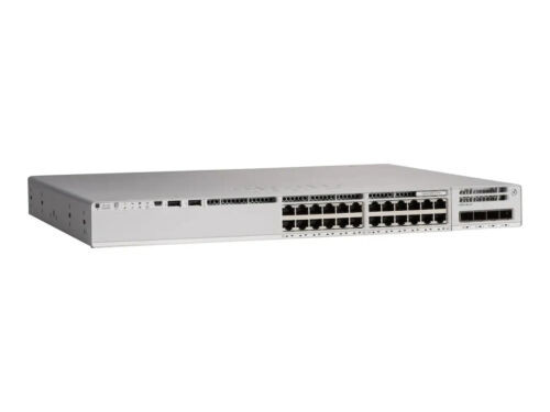 Cisco C9200L-24P-4X-A 24-Port Poe+ 9200L Switch W/ Power - 1 Year Warranty