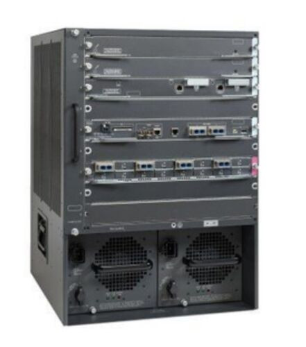 Ws-C6509-E Catalyst 6500 9-Slot Chassis Used Good Condition With Cards