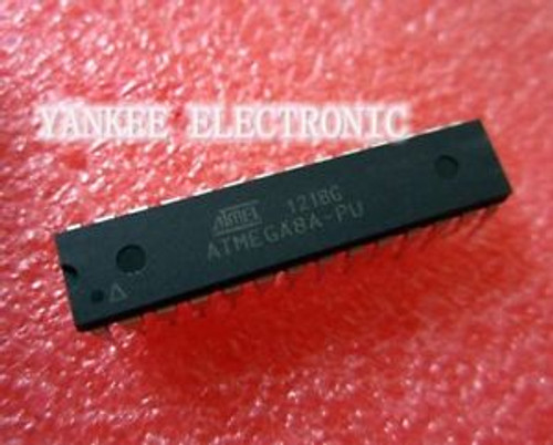 50PCS ATMEGA8A-0PCS ATMEGA8A-PU DIP-28 Microcontroller MCU AVR NEW DATE CODE:12+