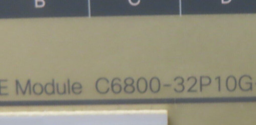 Cisco C6800-32P10G Module