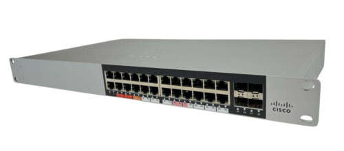 Cisco Meraki Ms120-24P-Hw 24-Ports Ethernet Poe Switch 600-61050-A Unclaimed