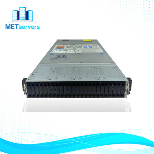 C6525 4 Node 2X 7542 32C Cpu 512Gb Ddr4 2X Tray X710Da2 Rails