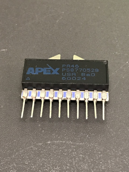 APEX PA46 ZIP-10 HIGH VOLTAGE POWER OPERATIONAL AMPLIFIER