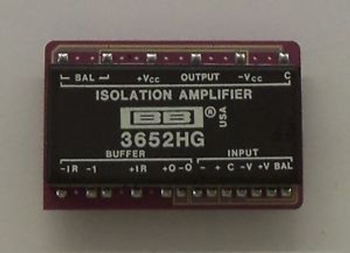 3652HG Burr-Brown ISOLATION AMPLIFIER