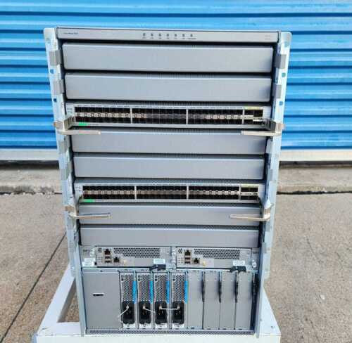 Cisco Nexus 9508 N9K-C9508 V02 800-40605-02 C0 Cmmn600Arb N9K-9564Px X2