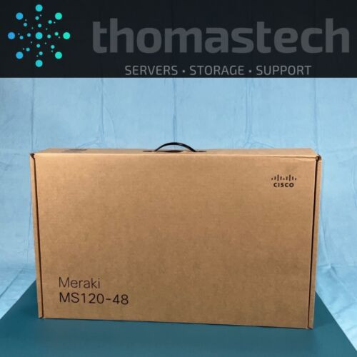 New Cisco Meraki Ms120-48-Hw 48-Port Unclaimed Switch