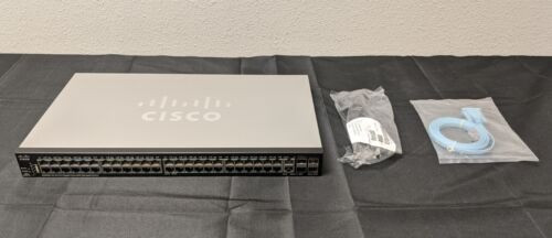 Cisco Sg350X-48 Stackable Managed Switch 48 Gigabit Ethernet Ports, 2 X Sfp+