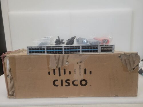 New Cisco C9300X-48Hx-A Advantage Multi-Gig Switch 48 Port 10G Upoe C9300X-Nm-8Y