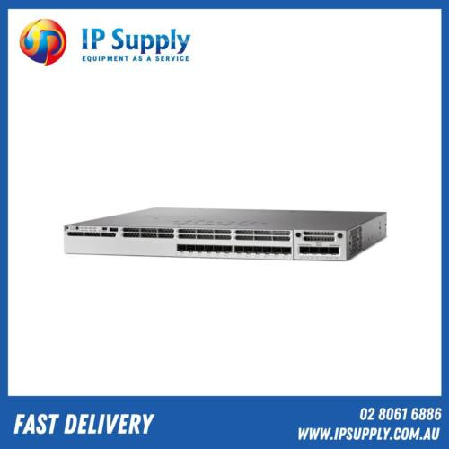 Cisco Ws-C3850-16Xs-E 16 Port 10G Fiber Switch Ip Services Taxinv 1Yrwty