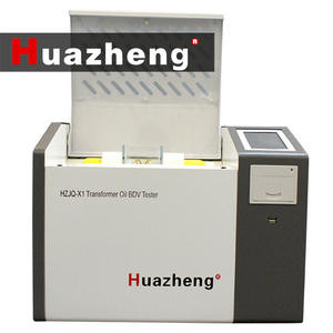 Huazheng Lab 80kV Transformer Oil Breakdown Voltage Bdv   Portable Oil Bdv Tester