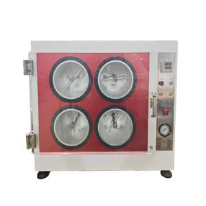JIS L1096 ISO 12945-3 Four Box Textile Fabric Random Surface Tumble Shuffle Fuzzing Matting Pilling Tester