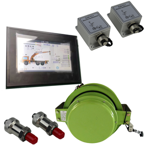 Low Error Professional Digital Articulated Boom Crane Load Moment Indicator  Load   Alarm System