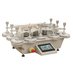 NADE YG401-9 Martindale Abrasion Pilling Tester for Woven, Knitted Fabrics 9 Head Fabric Textile Abrasion Resistant Tester