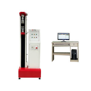 ISO 527 ASTM D638 Multi-function Single Column Computerized Servo Universal Tensile  Machine