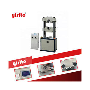 ISO 6892-1 Manually Operation 300KN 30Ton Copper Pipe Metal Rod Universal Tensile Strength  Machine