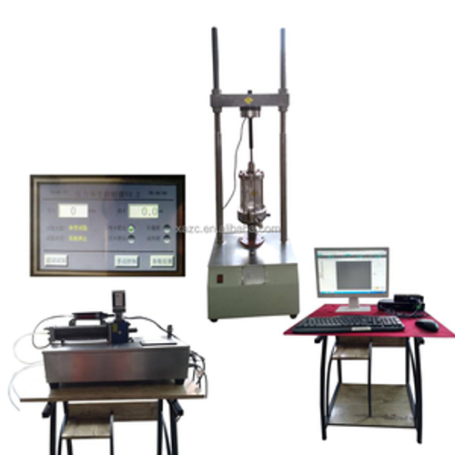 High Quality  Laboratory Fully Automatic Digital Strain Control Soil Triaxial  Machine