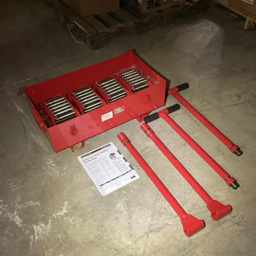 DAYTON 2MPR1 Machine Roller Kit 33000lb Load Cap 5" Deck 15 Rollers