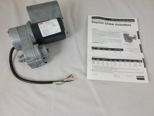 Dayton Linear Actuator Gearmotor - 6Z086