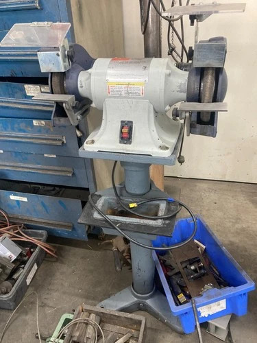 Dayton 8 Bench Grinder 3/4HP With Pedestal Base model 2lkr9a