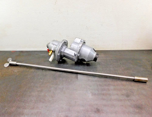 Dayton 32V125 Drum Mixer,1/2 Hp Air SS Folding Mixing Prop 2" Bung Pneumatic