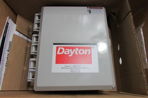 Dayton 2PZF9 Motor/Pump Control Box New!