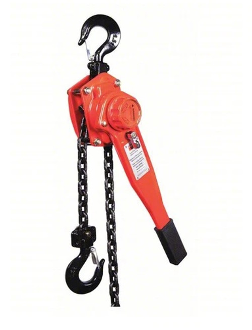 New Dayton Lever Chain Hoist 3000 lb lift 5 ft chain