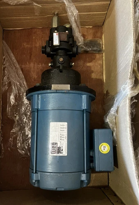WEG CC029A 3 PH MOTOR 3 HP WITH DAYTON 4KHF2 ROTARY GEAR PUMP