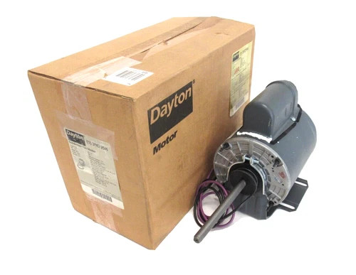 NEW DAYTON 3M295H MOTOR 1/2HP 825RPM 230V 1/2"x6"
