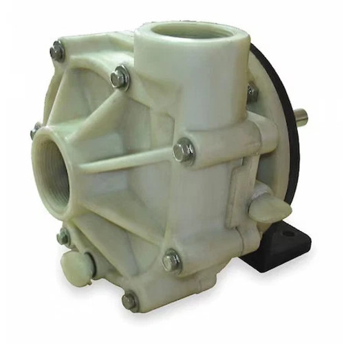 Dayton 2Yeu8 Pedestal Pump, Hp Req 3/4, Polypropylene