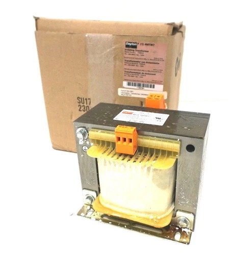 NEW DAYTON 4MTW7 ISOLATING TRANSFORMER