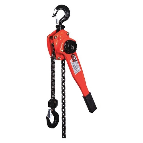 DAYTON 4ZX47 Lever Chain Hoist,3000 lb.,Lift 10 ft. 4ZX47