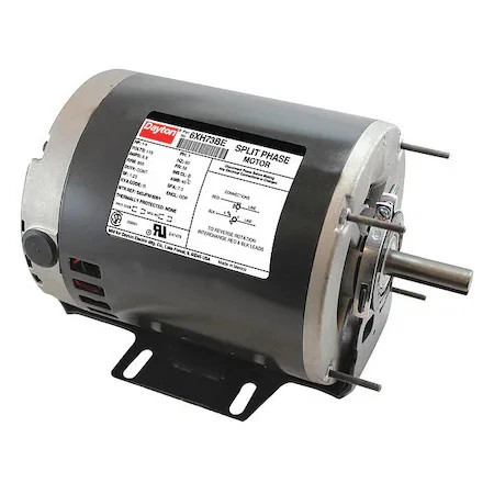 Dayton 6Xh73 Gp Mtr, Split Ph, Odp, 1/4 Hp, 850 Rpm, 56
