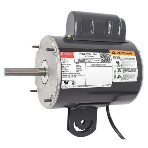 DAYTON 4UX63 Motor,1/2 HP,Yoke 4UX63