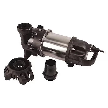 Dayton 55Mu69 Pond Pump, 1/3 Hp, 115V Ac, Plastic Housing