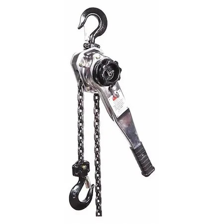 Dayton 3Tp96 Lever Chain Hoist,  3, 000 Lb Load Capacity,  20 Ft Hoist Lift,  1