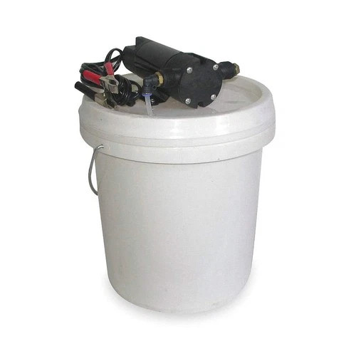 DAYTON 3ACA7 Oil Change Pump System, Poly, 12VDC 3ACA7