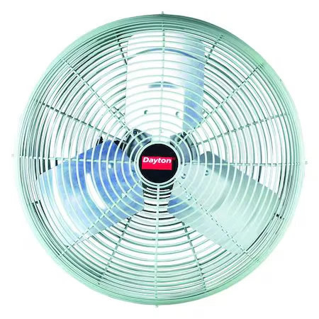 Dayton 1Vcf2 Standard Duty Air Circulator, Ibeam, Pedestal, Wall Mount, 20 In