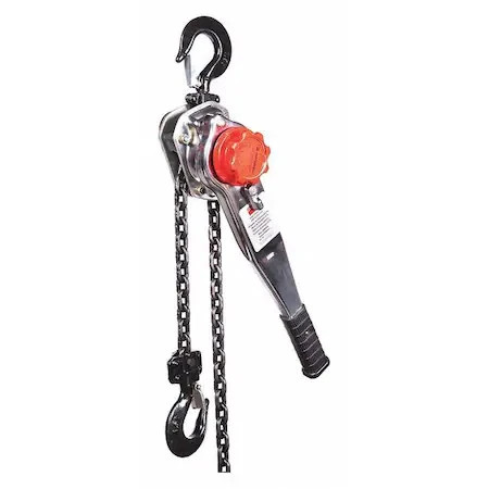 Dayton 29Xp39 Lever Chain Hoist,  3, 000 Lb Load Capacity,  10 Ft Hoist Lift,  1