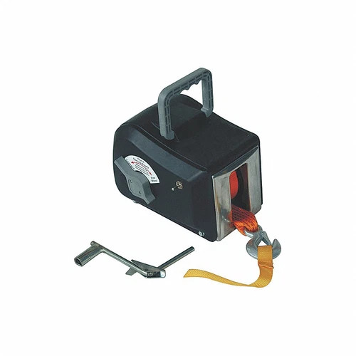 DAYTON 12V DC Pulling Electric Winch with 8.2 fpm 14L038