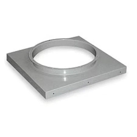 Dayton 166231 Curb Cap, 6 In. H, 42 In. W, 42 In. D