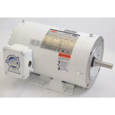 Dayton 1Trz5 Washdown Mtr, 3 Ph, Tenv, 1-1/2 Hp, 1740 Rpm