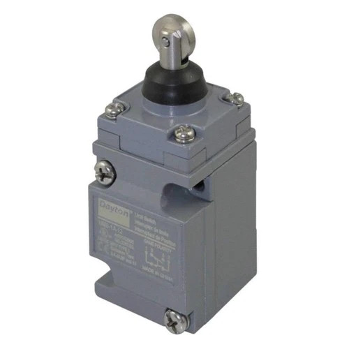 DAYTON 11X447 Limit Switch, Roller Plunger, SPDT 11X447